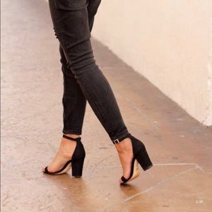 Schutz Jenny Lee Black Heels